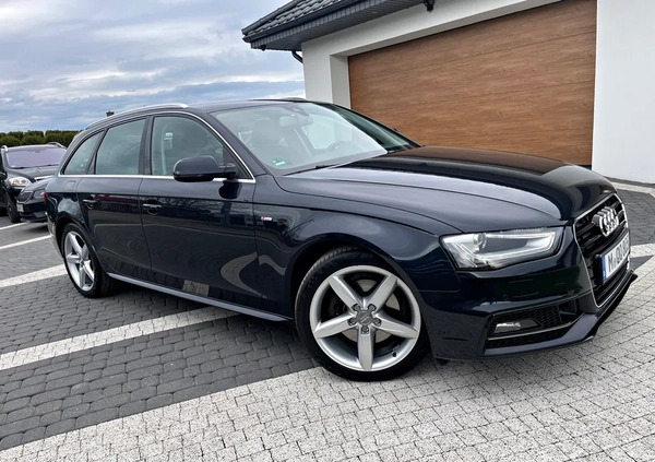 Audi A4 cena 49900 przebieg: 223000, rok produkcji 2014 z Nowogród Bobrzański małe 596